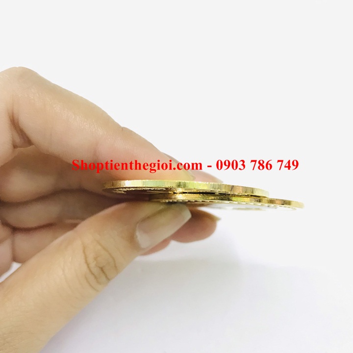 Xu hình Con Cọp Vàng 1 Yi Trung Quốc in màu - SP005327